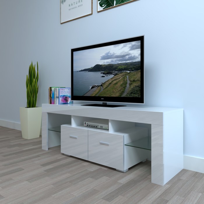 Stackable Modular TV Console Drawers Sideboard Rattan Side Console ... Versatile console stand furniture with drawers